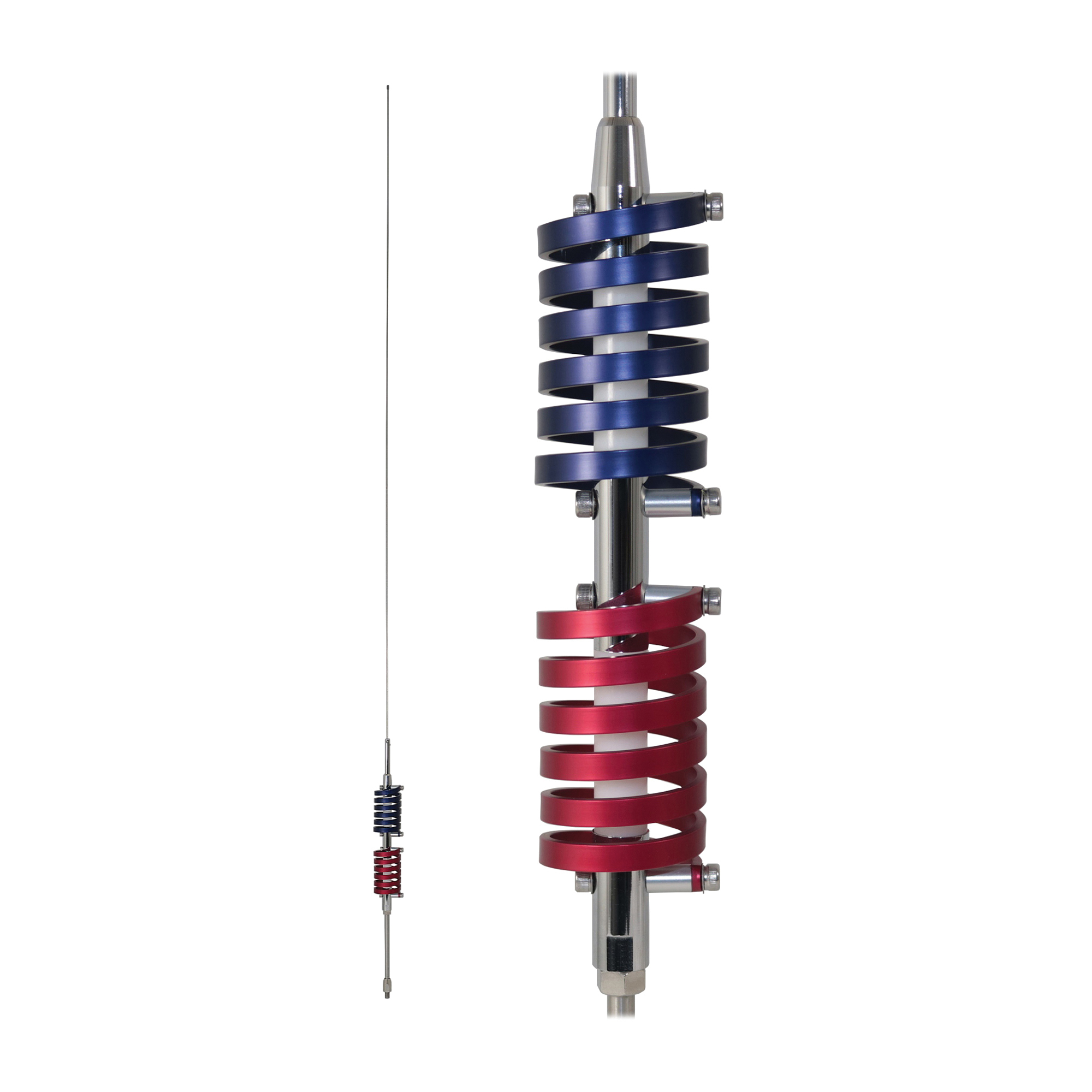 Browning, 70.5in. 15000-Watt Dual-Flat-Coils CB Antenna, Model# BR-94-RM
